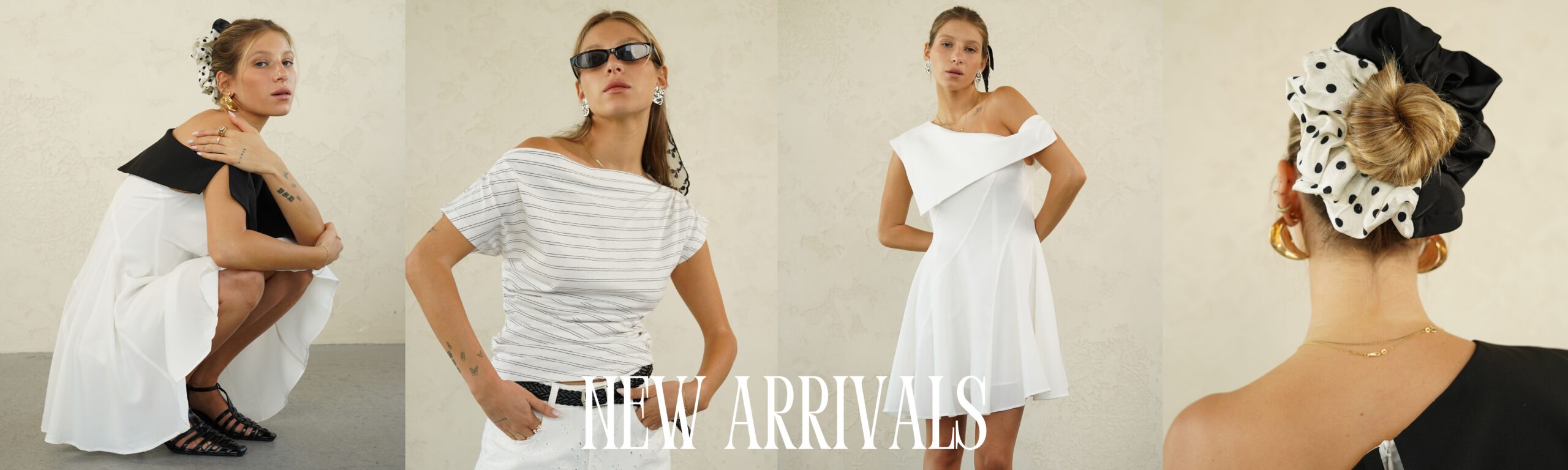 Brown And White Minimalist New Arrival Instagram Story (700 X 400 ממ) (outdoor Banner (120 In X 36 In))