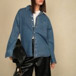 מכופתרת גינס 1934-כחול